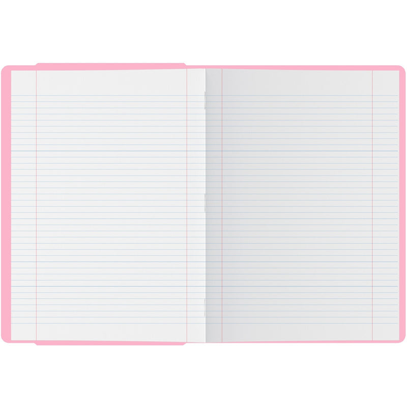 Caderno Agrafado A4 48 Folhas Pautado 2Em1 Pastel Note!