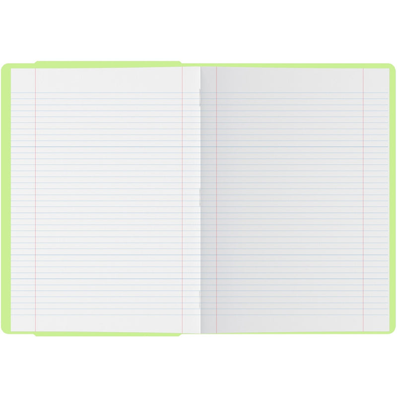 Caderno Agrafado A4 48 Folhas Pautado 2Em1 Pastel Note!