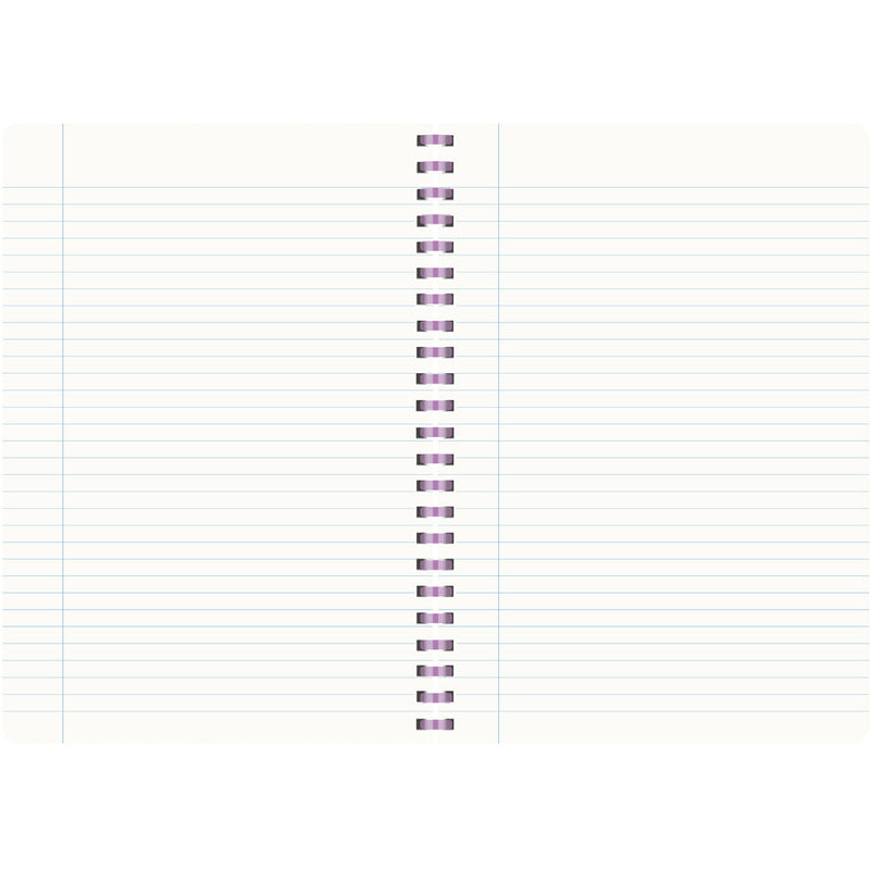 Conjunto Caderno Espiral A4 Kraft Soft 80 Folhas 80G Pautado 2 Unidades Note!