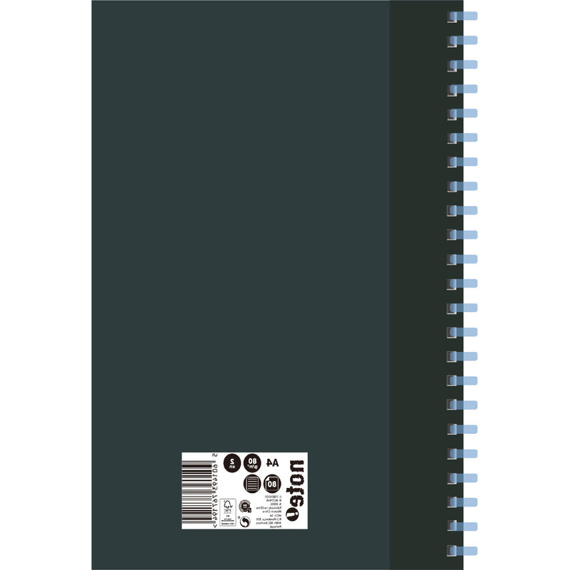 Conjunto Caderno Espiral A4 Kraft Soft 80 Folhas 80G Pautado 2 Unidades Note!