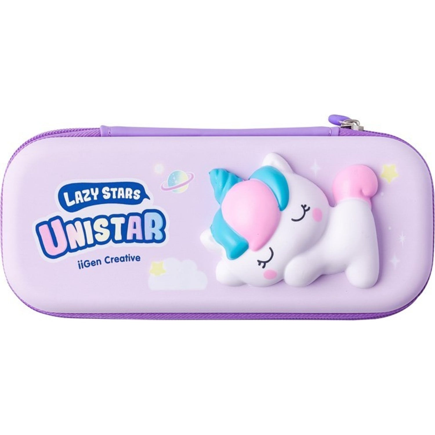Estojo Squishy Lazy Stars Unistar