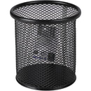 Porta Lápis 9cm Metal Preto