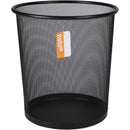 Cesto Papéis Metal Preto