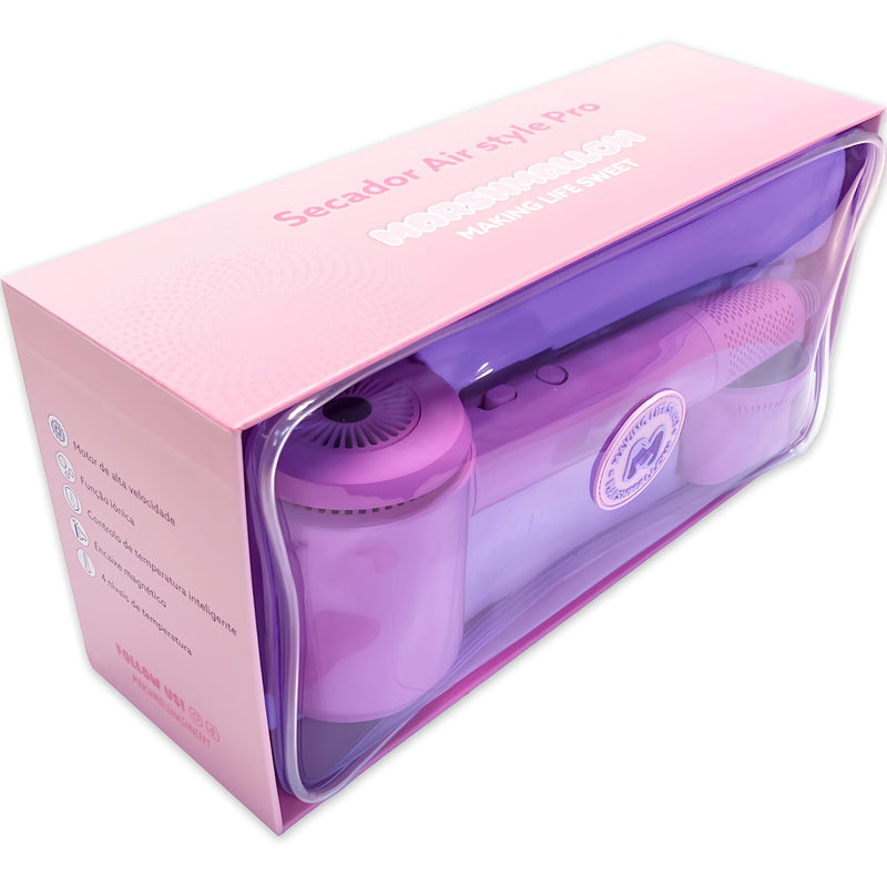 Secador Iónico + Necessaire Pink