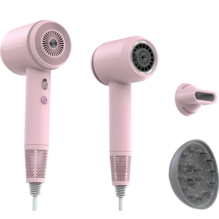 Secador Iónico + Necessaire Pink