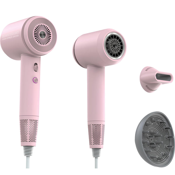 Secador Iónico + Necessaire Pink