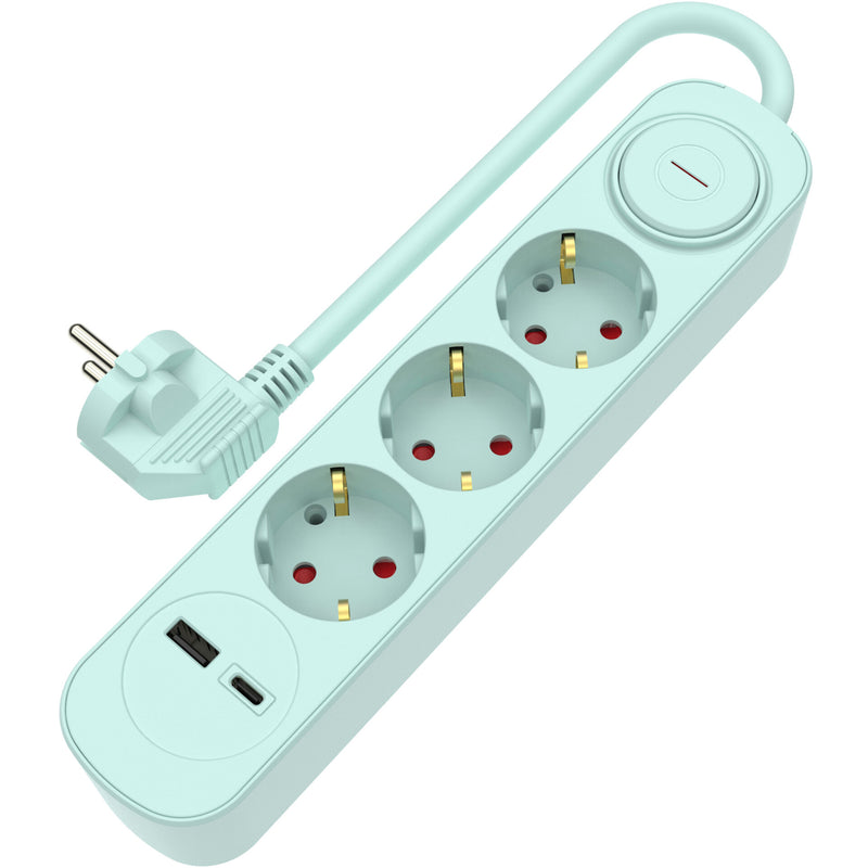Bloco Verde 3Tom Com Int 1Usb 1,5M