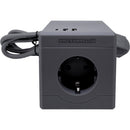 Ficha Cinza 3Tom 2Usb