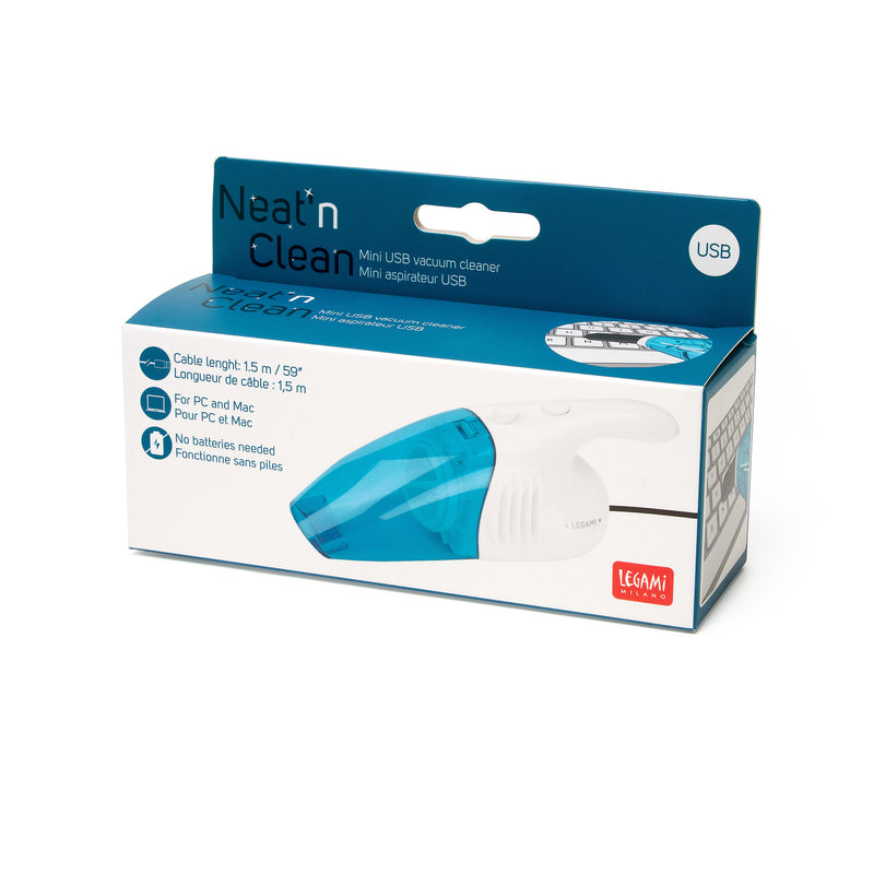 Aspirador Mini USB - Neat 'N Clean - Azul