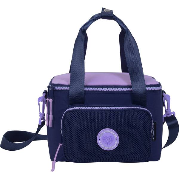Saco Lanche Meshy Navy Miss Lemonde