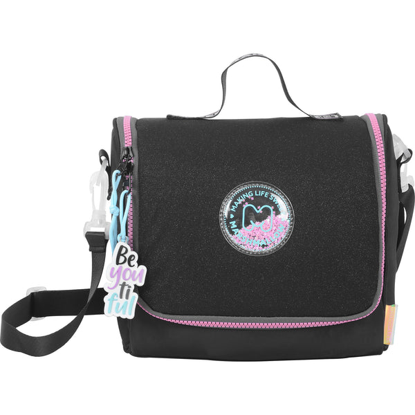 Saco Lanche Stellar Black Marshmallow