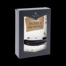 Pulseira Entrançada Preta - Contigo, Tudo E Sempre