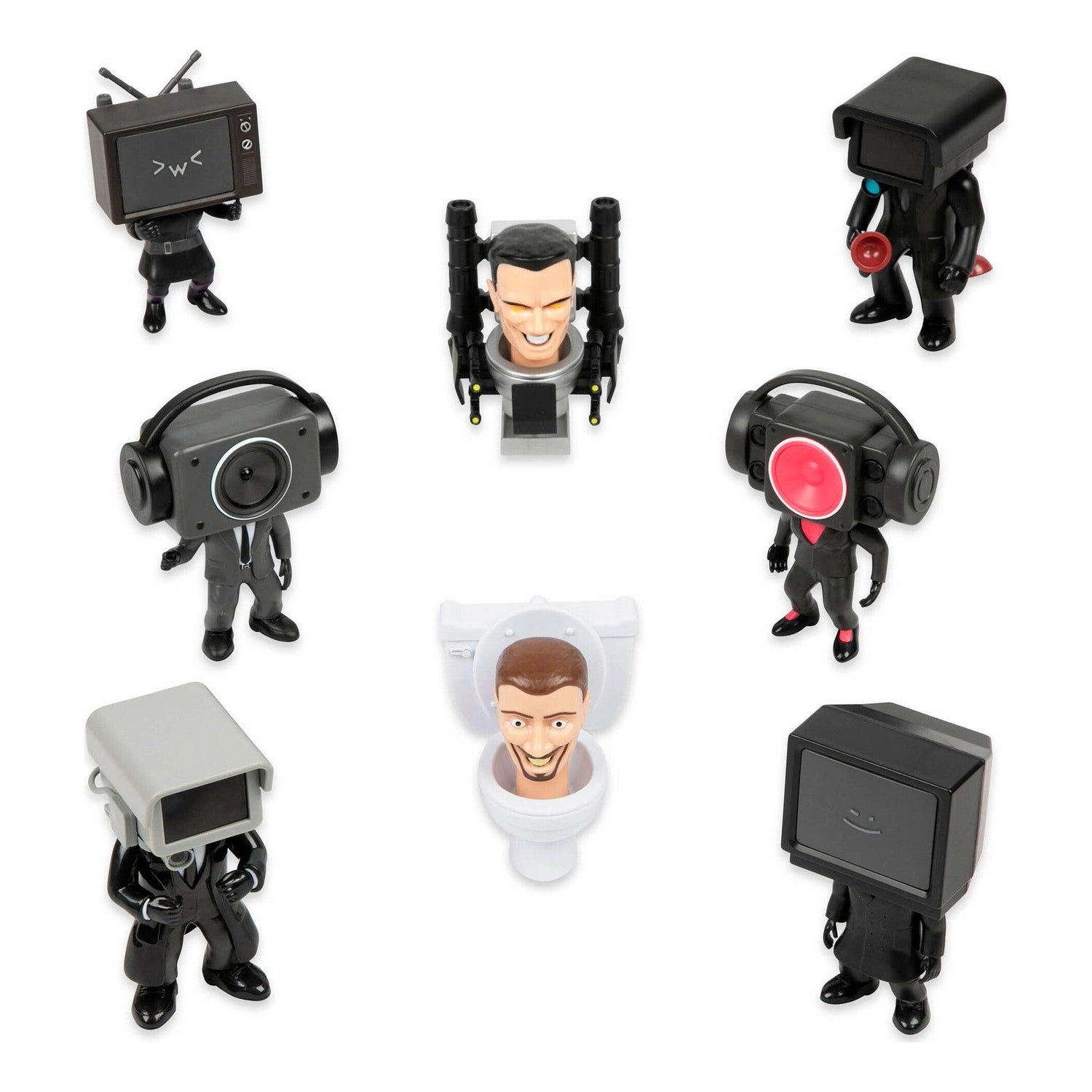 Skibidi Toilet - Mini Figuras (artigo sortido)