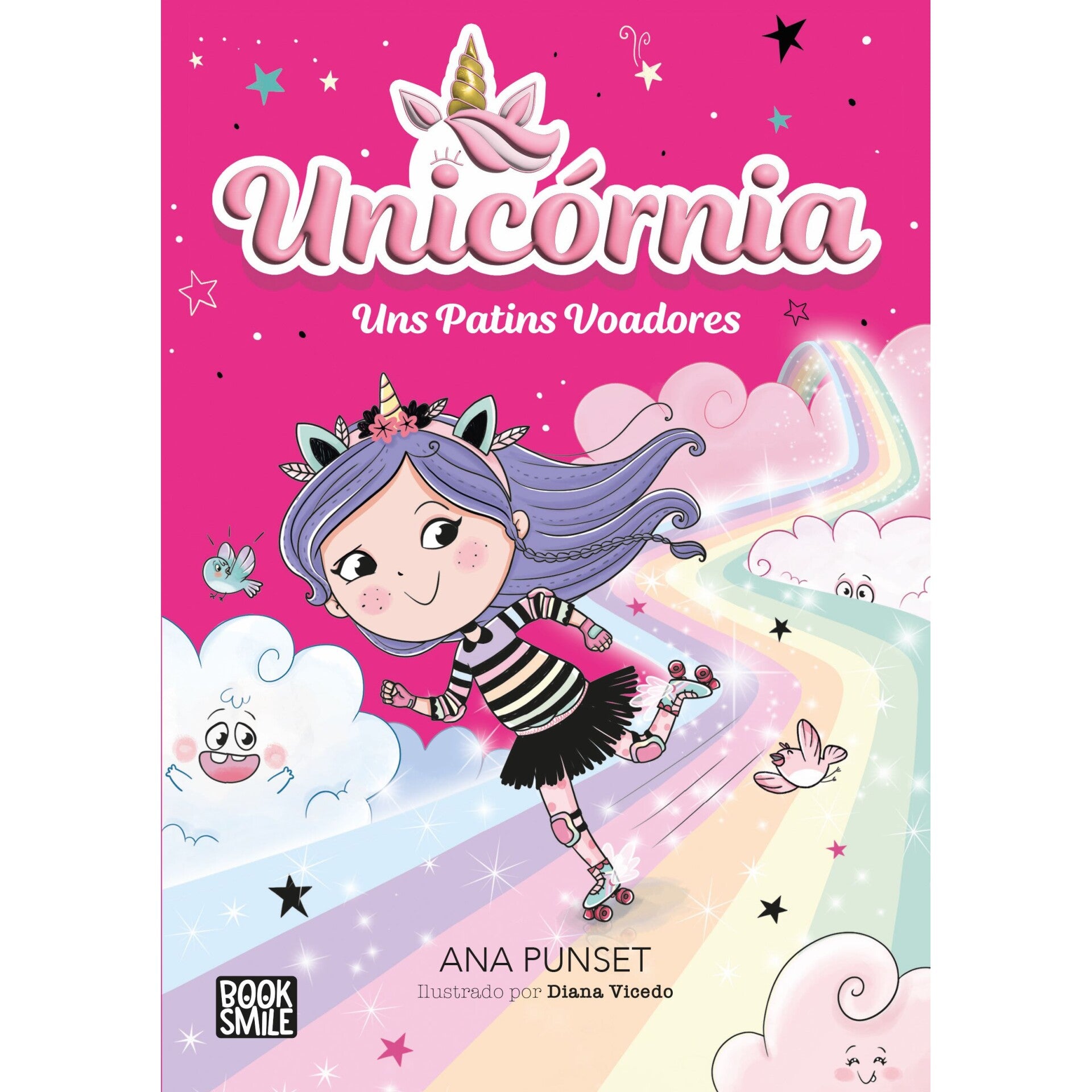 Unicornia - Livro 7: Uns Patins Voadores de