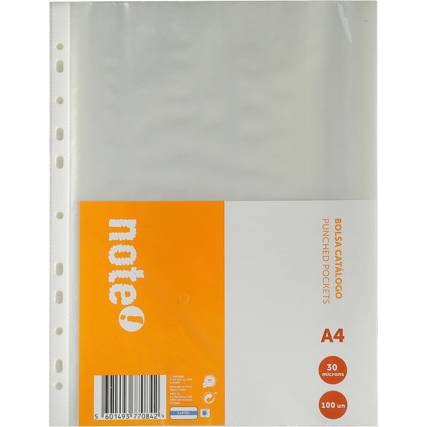 Bolsa Catálogo  30Microns 100 Unidades Note!