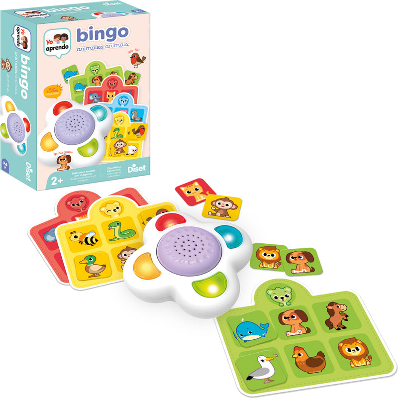 Eu Aprendo Com Bingo Animais Diset