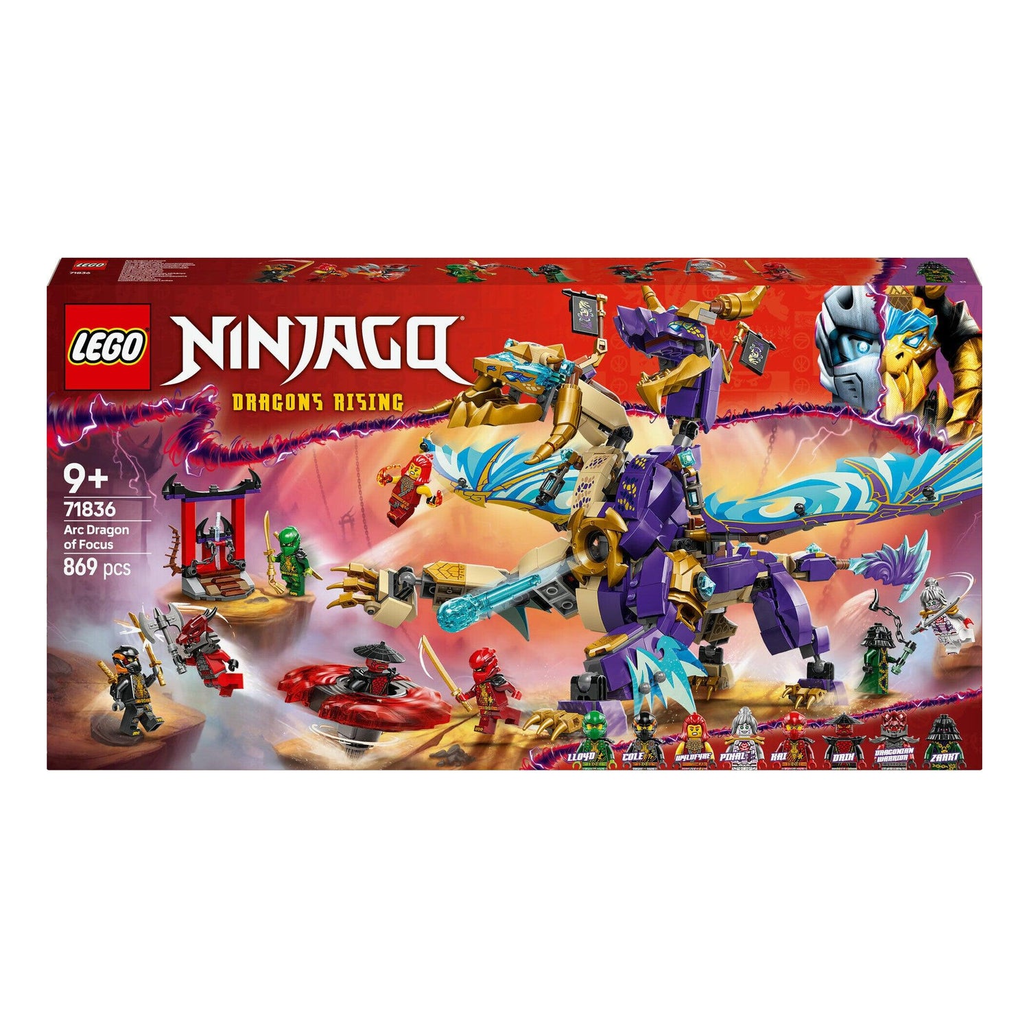 LEGO Ninjago - Dragão Elétrico da Concentração - 71836