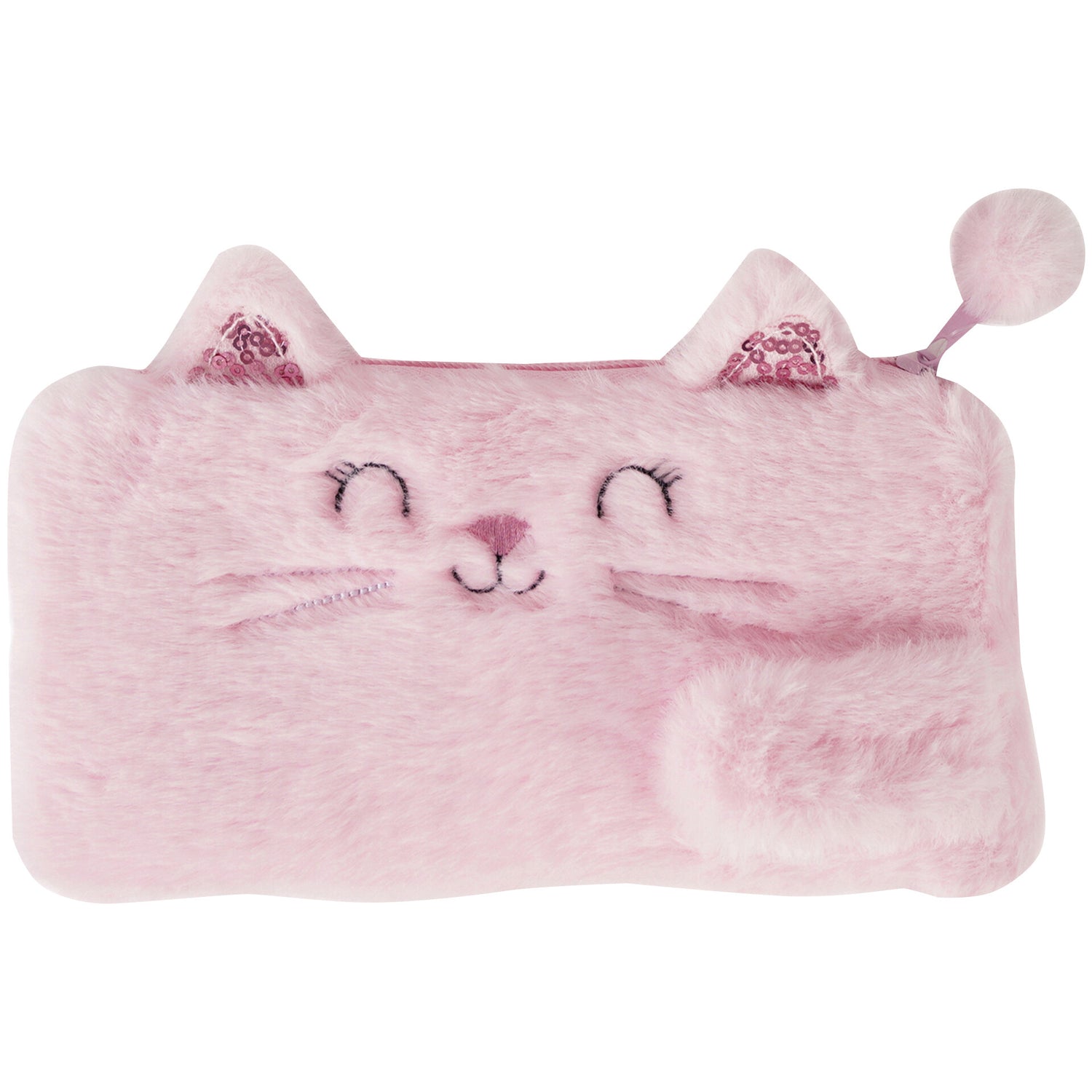 Estojo Peluche Rosa (vários modelos)