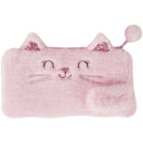 Estojo Peluche Rosa Sortido