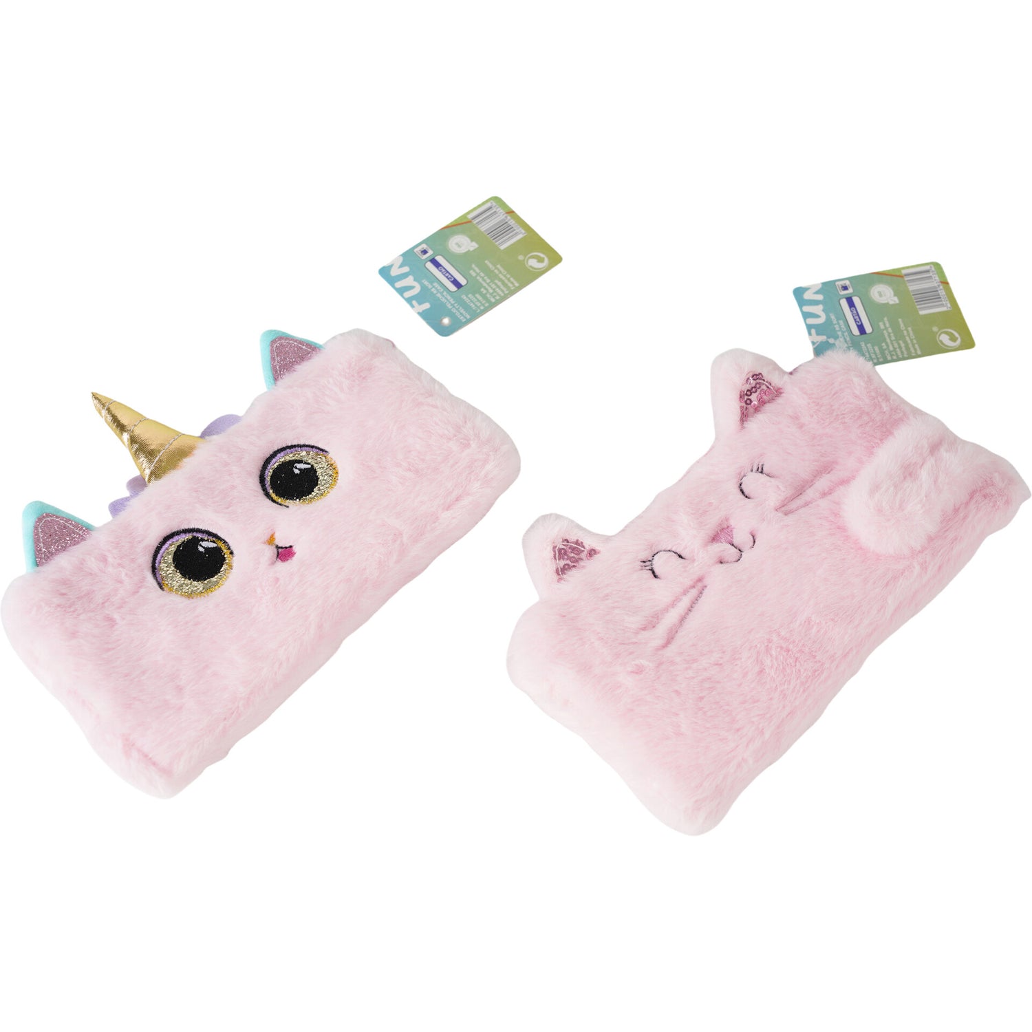 Estojo Peluche Rosa (vários modelos)