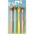 Esferográfica 20Cm Food 4 Unidades