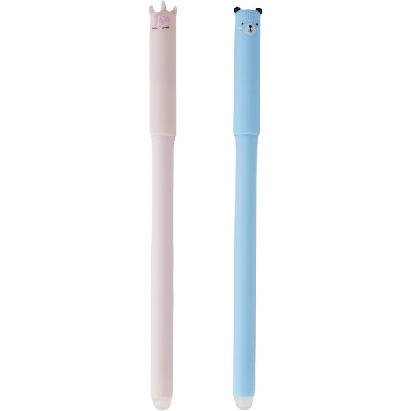 Esferográfica Apagável Unicorn/Urso 2 Unidades