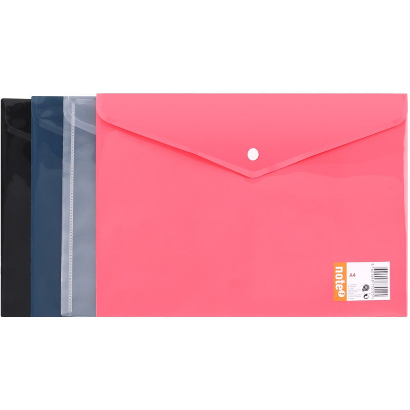 Classificador Envelope A4 Com mola Sortido Note!