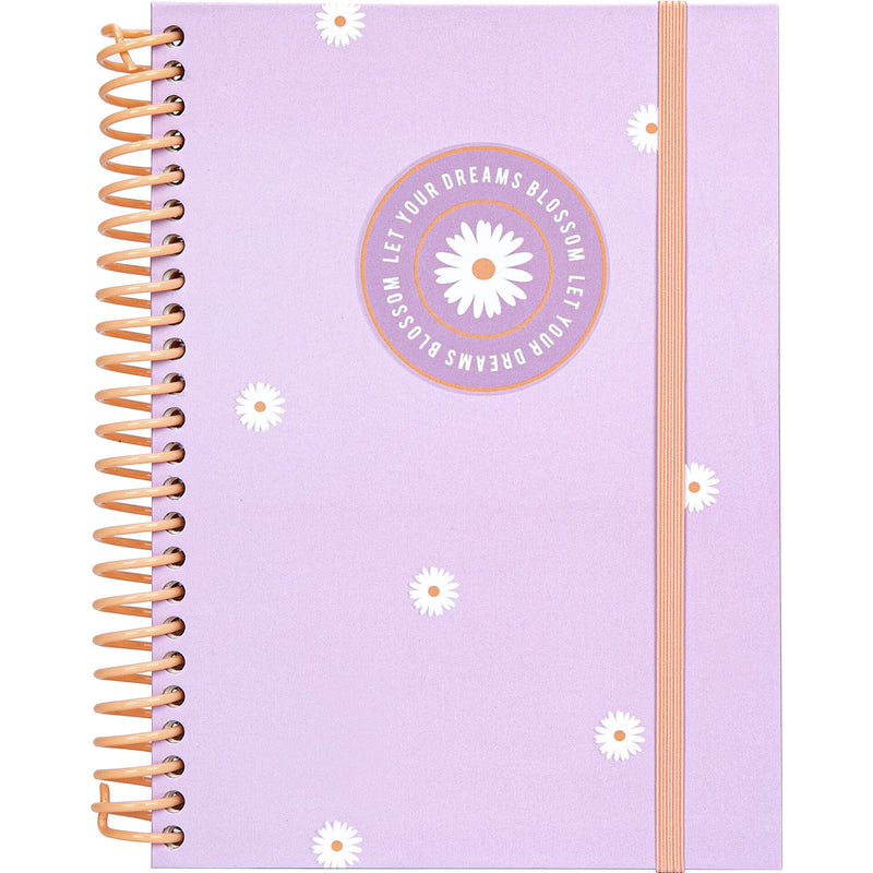 Caderno Espiral A5 100 Folhas 80G Bloom Mayfair