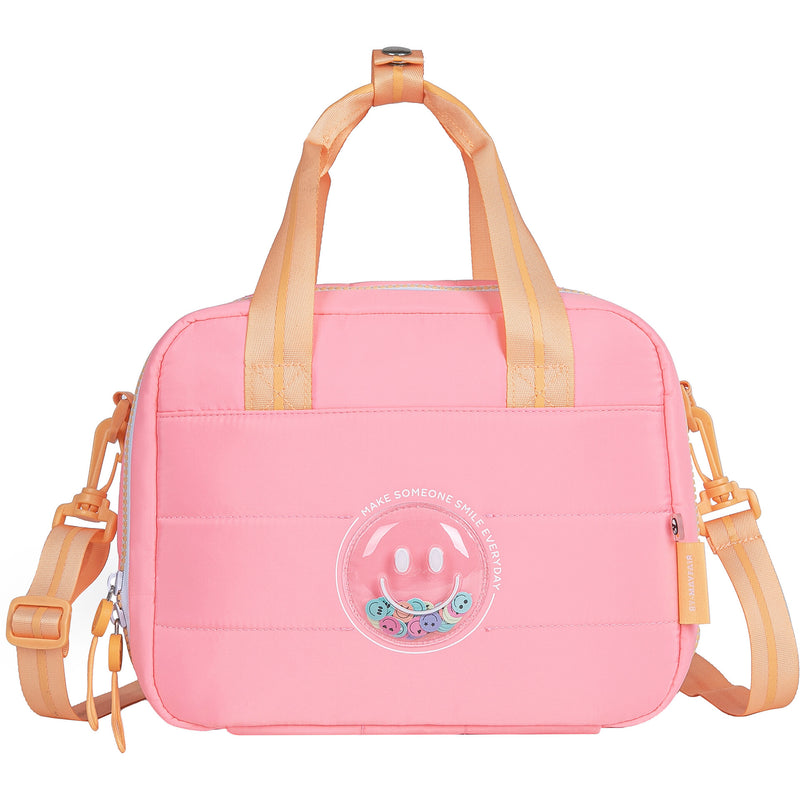 Saco Lanche Smile It Light Pink Mayfair