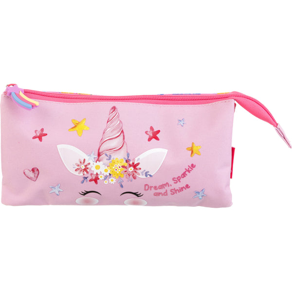 Estojo Triplo Unicorn 25 Note!