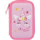 Estojo Reto 2 Divisórias Unicorn 25 Note!