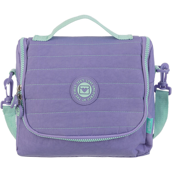 Saco Lanche Puffy Lilas Note!