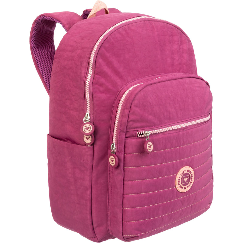 Mochila Puffy  Rosa Note!