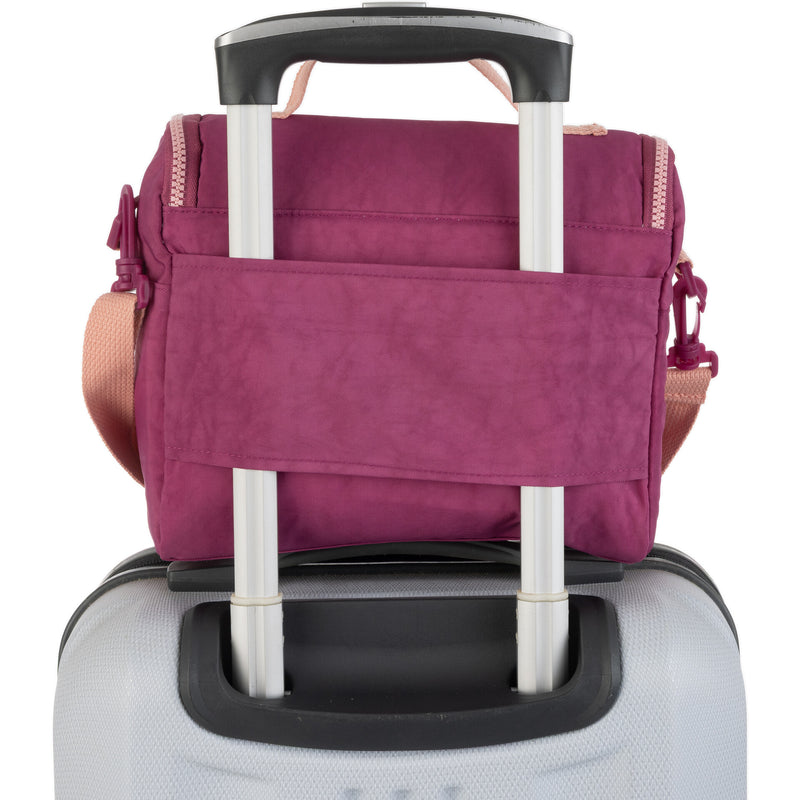 Saco Lanche Puffy Rosa Note!