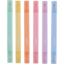 Conjunto 6 Marcadores Fluor Pastel