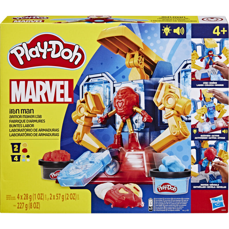 Pd Marvel Iron-Man Laboratório Armaduras