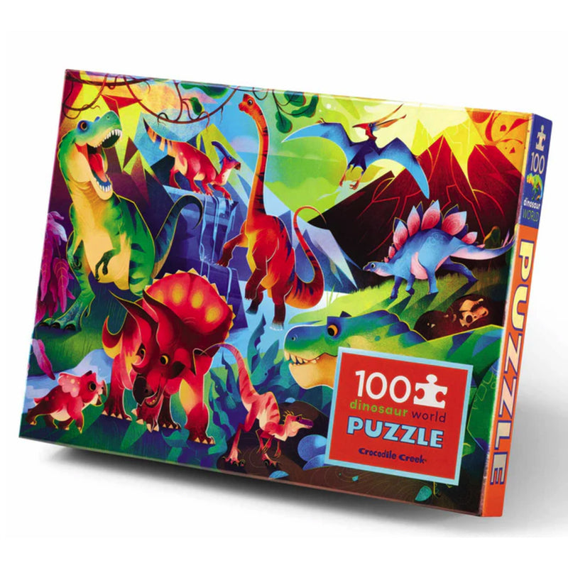 Puzzle 100 Pcs Holographic/Dinosaurs