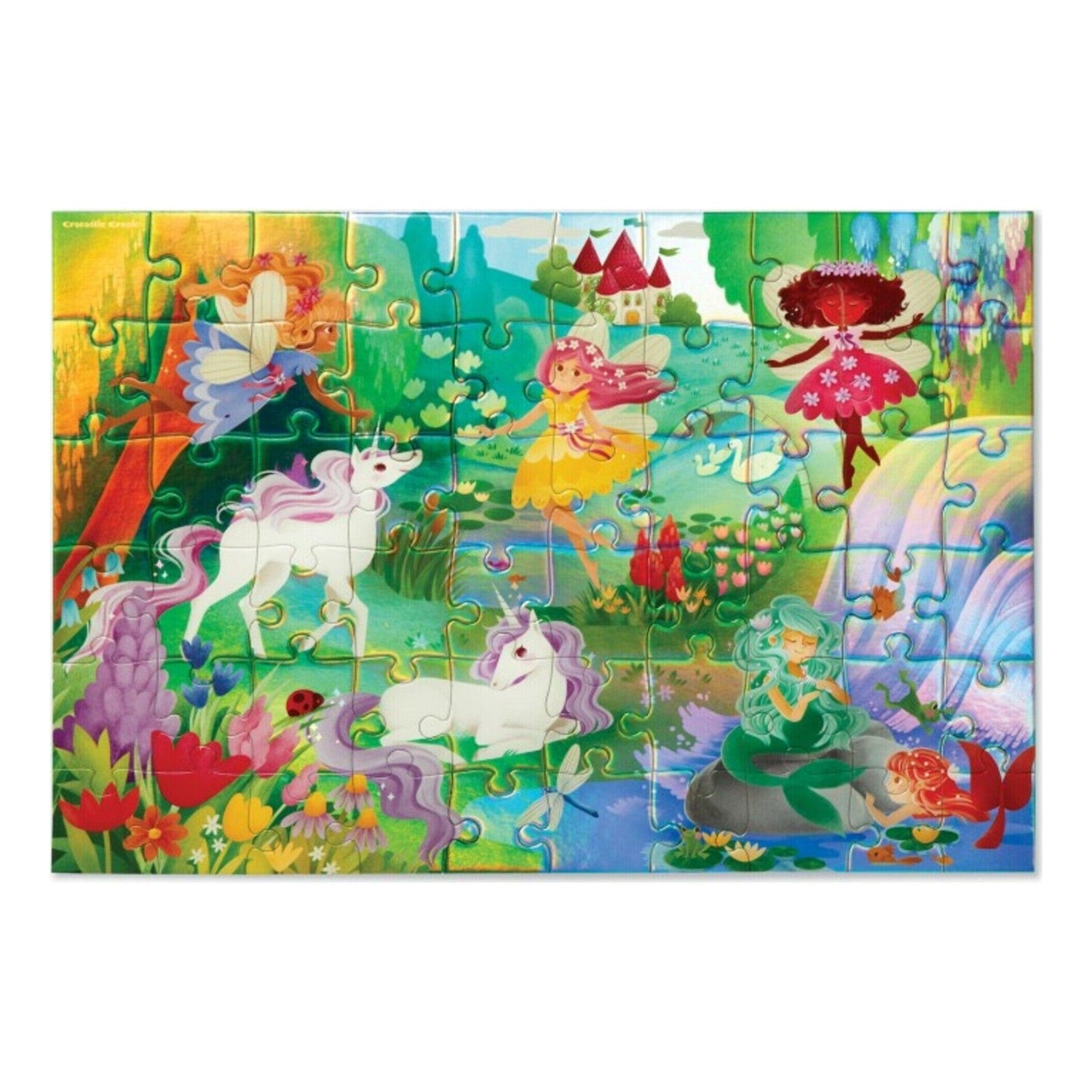 Crocodile Creek - Puzzle 60 Pcs Holographic/Fairies