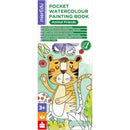 Livro de Pintura com Aguarelas - Animals