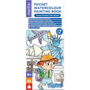 Livro de Pintura com Aguarelas – Mundo