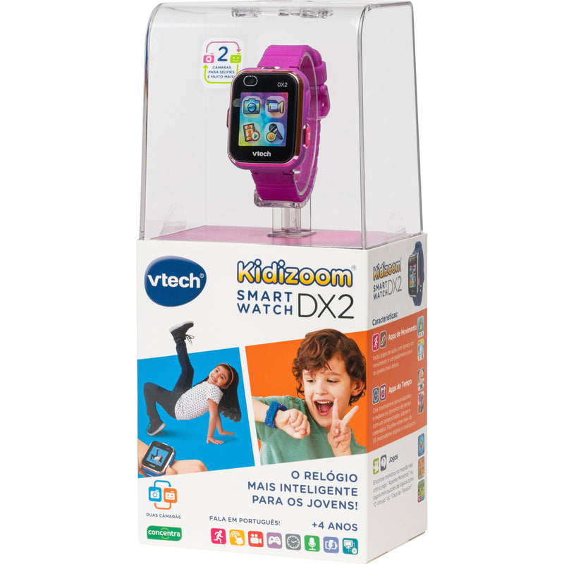 Smart Watch Dx2 - Relógio Roxo Kidizoom