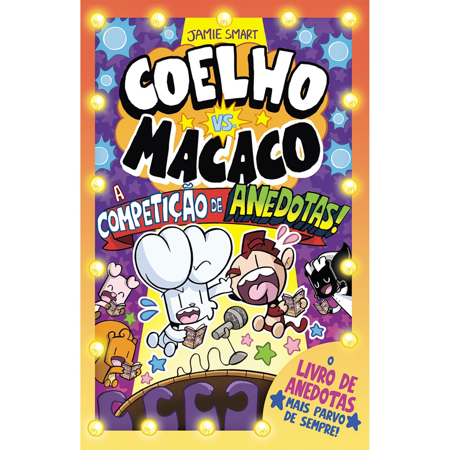 Coelho Vs. Macaco: A Competição de Anedotas! de Jamie Smart