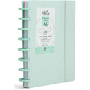 Caderno Smart A5 com Elástico 100 Folhas Verde Pastel Talia