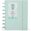 Caderno Smart A5 com Elástico 100 Folhas Verde Pastel Talia