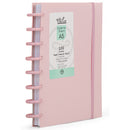 Caderno Smart A5 com Elástico 100 Folhas Rosa Pastel Talia