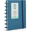Caderno Smart A5 com Elástico 100 Folhas Azul Talia