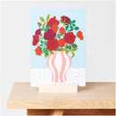 Kit Pintura Por Números - Jarra de Rosas