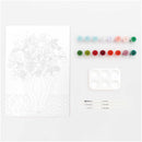 Kit Pintura Por Números - Jarra de Rosas