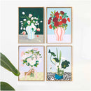 Kit Pintura Por Números - Bouquet Rosas