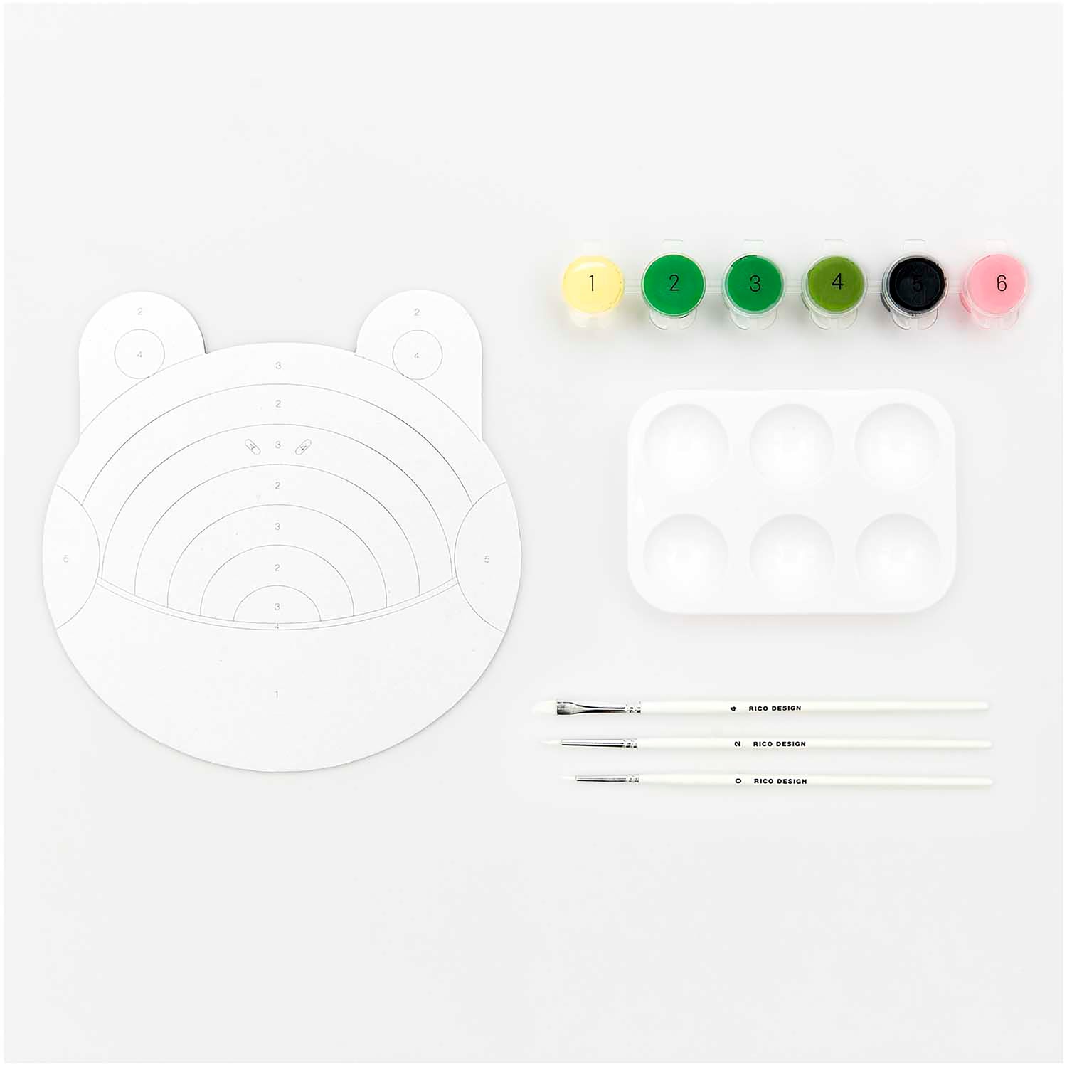 Kit Pintura Por Números - Kids Sapo